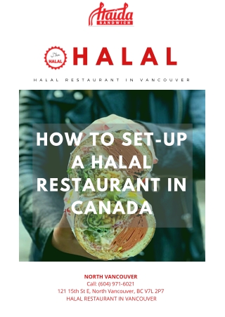 How To Set-up A Halal Restaurant In Canada