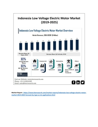 Indonesia Low Voltage Electric Motor Market (2019-2025)