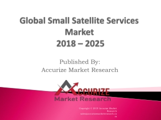 Global Small Satellite Services Market