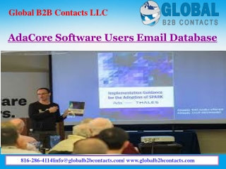 AdaCore Software Users Email Database