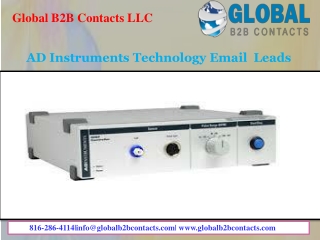 ADInstruments Technology Email Leads