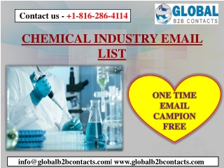 CHEMICAL INDUSTRY EMAIL LIST