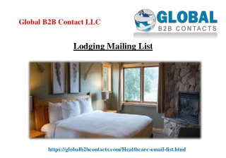 Lodging Mailing List