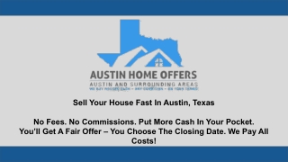 Avoid Foreclosure Austin TX - Austin Home Offers