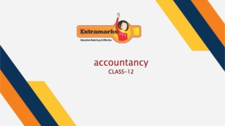 Accountancy for Class 12