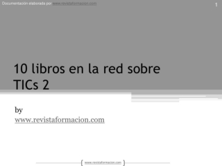 10 libros en la red sobre tics 2