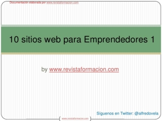 10 sitios web para emprendedores 1