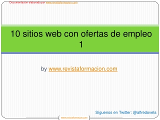 10 sitios web con ofertas de empleo 1