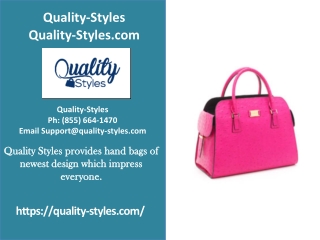 Phone 855-664-1470 - Quality Styles.com