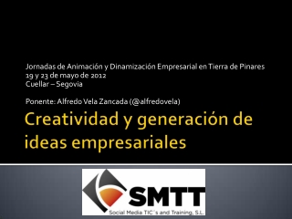 Creatividad y generación de ideas empresariales