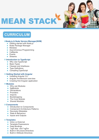 Mean Stack Training Insitute In Noida