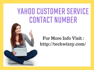 Yahoo Customer Service Contact Number