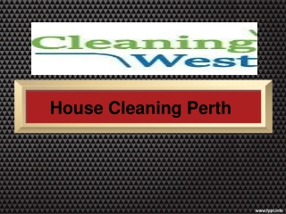 House Cleaning Perth