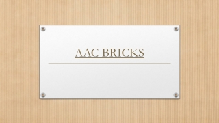 AAC Bricks