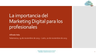 La importancia del marketing digital para los profesionales