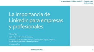 La importancia de Linkedin para empresas y profesionales