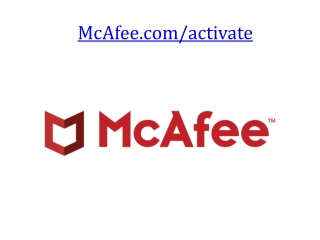 Follow Our Simple and Useful Instructions For McAfee Activate