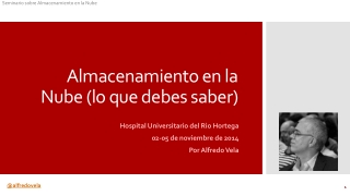 Almacenamiento en la Nube: lo que debes saber