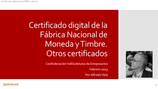 Certificados digitales