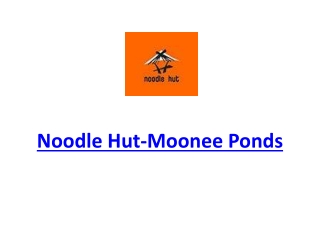 15% Off - Noodle Hut-Moonee Ponds-Moonee Ponds - Order Food Online