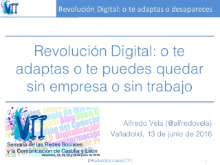 Revolución Digital: o te adaptas o te puedes quedar sin empresa o sin trabajo