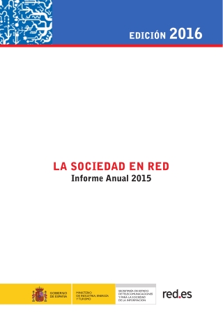 La Sociedad en Red. Informa anual 2015