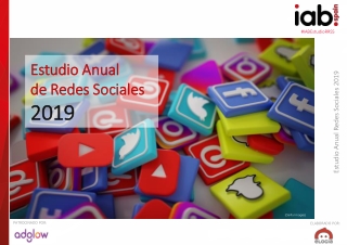 Estudio sobre redes sociales en España 2019