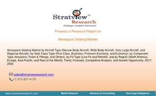 Aerospace Seating Market | Forecast upto 2024