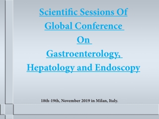 Gastro Conference 2019