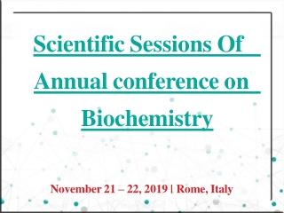 Biotechnology Conference