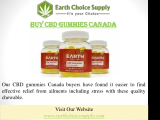 Buy CBD Gummies Canada