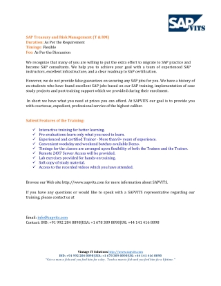 SAP Treasury and Risk Management PDF