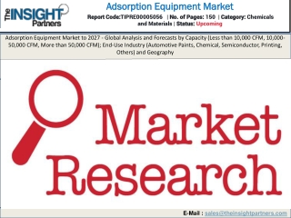 Outstanding Growth in Adsorption Equipment Market