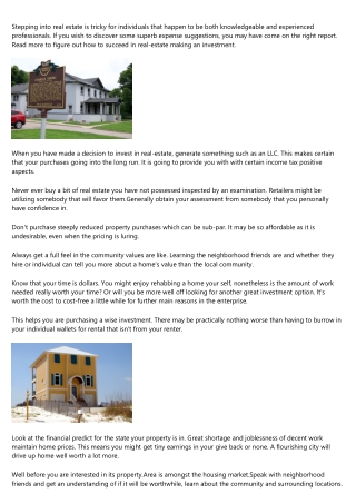 We'll Response Your Demanding Questions On Real Estate Property Investing These days