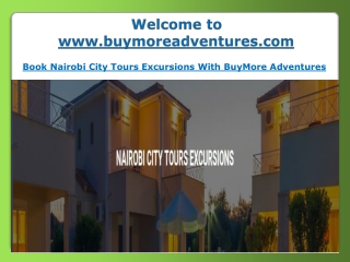 Nairobi City Tours Excursions