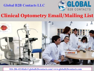 Clinical Optometry EmailMailing List