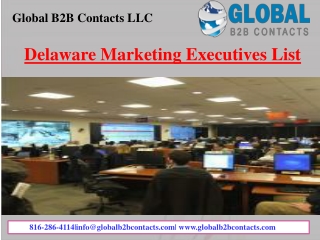 Delaware Marketing Executives List