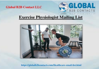 Exercise Physiologist Mailing List