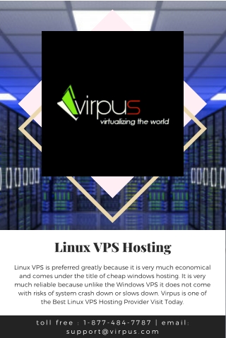 Linux vps hosting