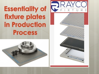 Select our standard and best Fixture Plates for your specific need