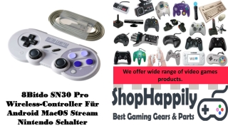 8Bitdo SN30 Pro Wireless-Controller Für Android MacOS Stream Nintendo Schalter