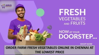 ORDER FARM FRESH VEGETABLES ONLINE IN CHENNAI AT THE LOWEST PRICE