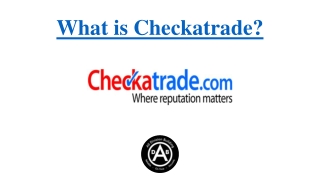 What is Checkatrade?