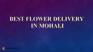 Best Flowers Delivery in Mohali