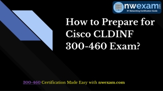 Best Tips to Pass Cisco 300-460 CCNP Cloud (CLDINF )Certification