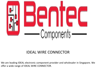 IDEAL WIRE CONNECTOR