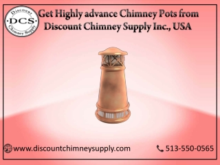 Buy European Copper Chimney Pots at cost-effective Price
