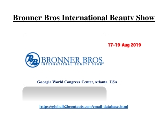 Bronner Bros International Beauty Show
