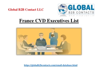 France CVD Executives List