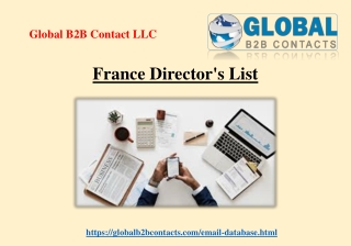 France Director's List
